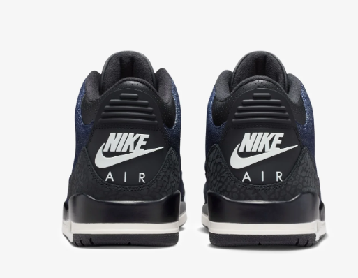 Air Jordan 3 Retro x Levi's - Indigo & Gym Red Sneakers