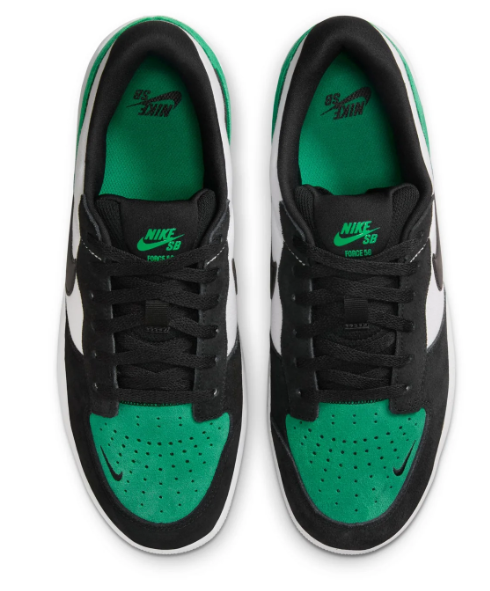 Nike SB Force 58 - White, Black & Green
