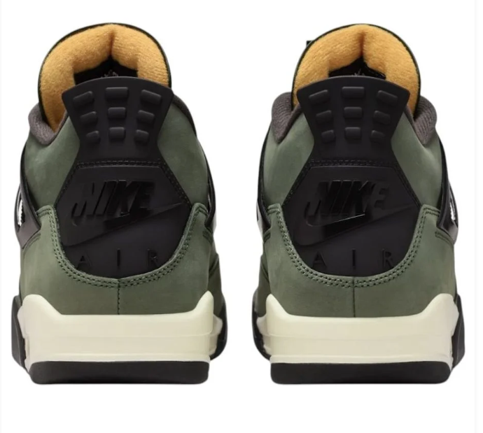 Air Jordan 4 x Undefeated Sneakers - Deep Green 2025