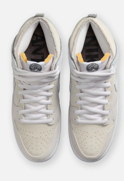 Nike SB x Anti-Hero Dunk High - White & Black