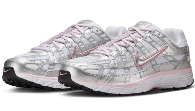 Nike P-6000 Women's Sneakers - White Elemental Pink