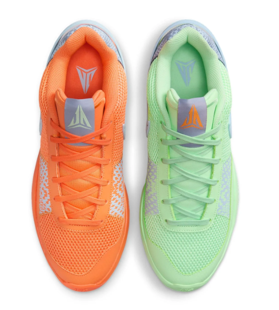Nike Ja 1 EP 'Mismatched' - Orange & Green Sneakers