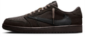 Air Jordan 1 Retro Low OG SP x Travis Scott 'Velvet Brown' Sneakers