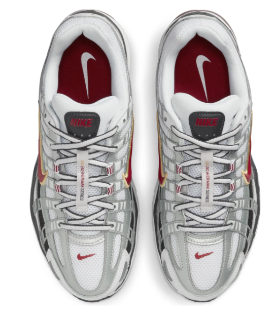 Nike P-6000 CNPT Women's Sneakers - Metallic Silver Red