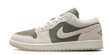 Air Jordan 1 Low SE Sneakers - Medium Olive/Sail