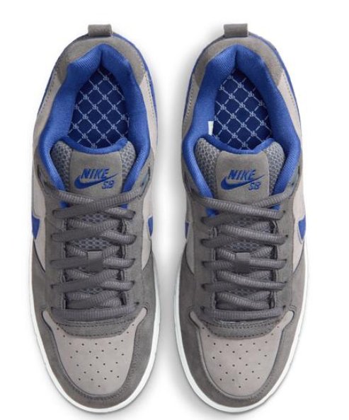 Nike SB Paul Rodriguez P-Rod Zoom Air Low - Flint Grey & Deep Royal Blue