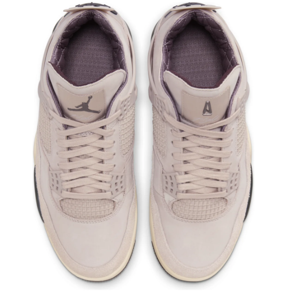Air Jordan 4 x A Ma Maniére Women's Sneakers - Fossil Stone