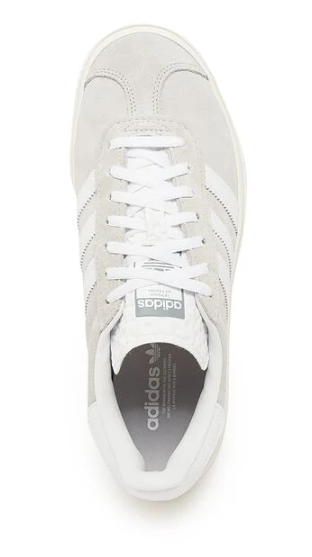 adidas Gazelle Bold Women's Platform Sneakers - Grey White
