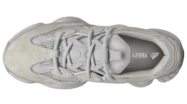 adidas Yeezy 500 Light Grey Sneakers