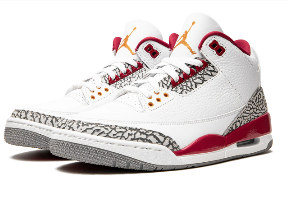 Air Jordan 3 'Cardinal' Sneakers