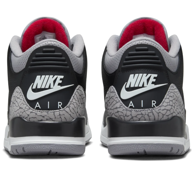 Air Jordan 3 OG 'Black Cement' 2024 Sneakers