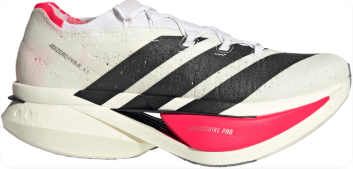 adidas Adizero Prime X3 Strung Men's Running Shoes - White