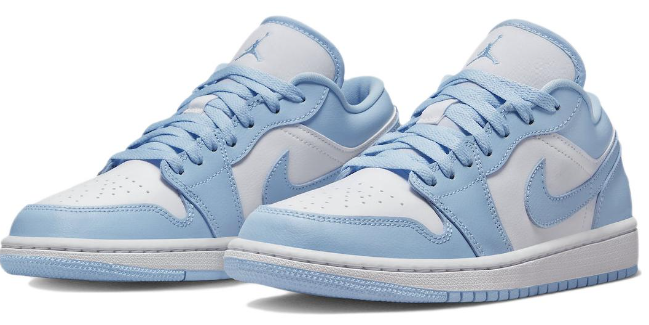 Air Jordan 1 Low 'Ice Blue' Women's Sneakers