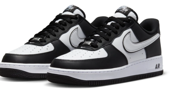 Nike Air Force 1 Low '07 Sneakers - Panda Black and White