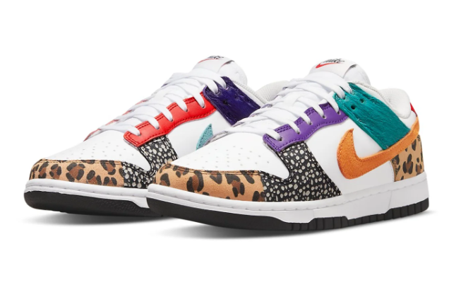 Nike Dunk Low SE Women's Sneakers - Safari Mix