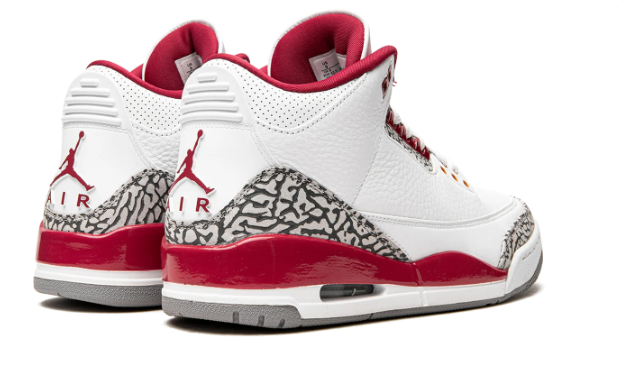 Air Jordan 3 'Cardinal' Sneakers