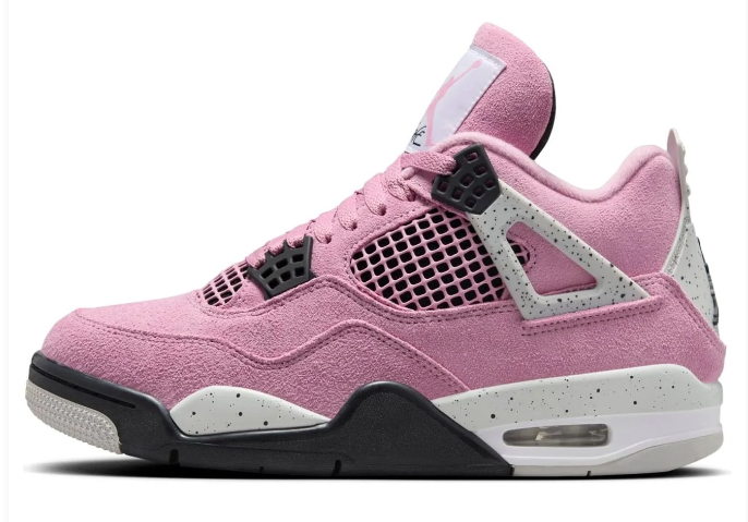 Air Jordan 4 Retro Women's Sneakers - Orchid