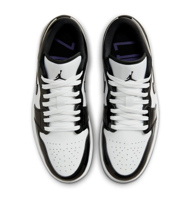 Air Jordan 1 Low SE Sneakers - Black/White/Concord